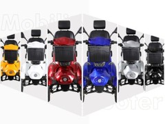 Heavy Duty 4-Wheel Mobility Scooters 31 Miles 3-Speed 800W 500lbs Capacity