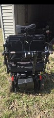 21st Century Scientific BOUNDER 450 Power Wheelchair Heavy Duty Tilt Legrests