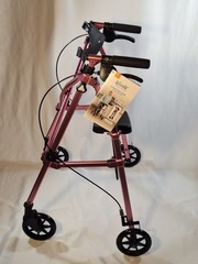 Stander Saver Space Saving Rollator Walker Lightweight Foldable Standard Size