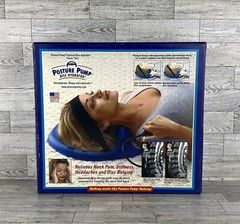 Posture Pump Cervical Disc Hydrator Model 1000 With Box Made In The USA