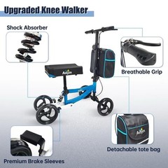 Aojin Knee Scooter/Walker Light Blue Color Brand New