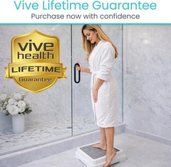 Bath Shower Step Stool (4.5″) – Slip Resistant, Stackable, Indoor/Outdoor