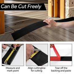 40 Inch 4/5″ Rise Threshold Ramp for Doorways Wood Tile Floor Transition Strip