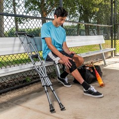 Comfort Designer Ergonomic Air-Crutch 1 Pair MD by Drive Medical 3 Colors