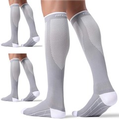 FITRELL 3 Pairs Compression Socks for Women and Men 20-30mmHg-Circulation Sup…