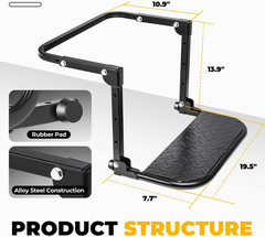 Adjustable Folding Tire Step for Trucks, SUVs & RVs – Non-Slip, 330 Lbs Capacity