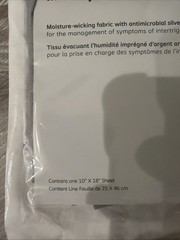 Lot Of 4 Coloplast InterDry 10”x18” Individually Sealed Antimicrobial Sheets