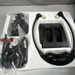 OPEN BOX TV Ears 11741 5.0 Digital Wireless In-Ear Hearing System Black TV Audio