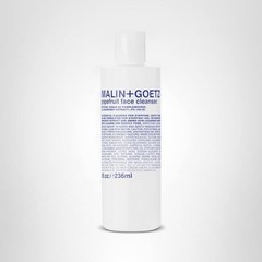 MALIN+GOETZ Grapefruit Face Cleanser – Gentle 3-in-1 Foaming Gel, Vitamin-Rich