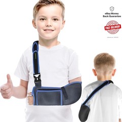 Kids‘ Adjustable Shoulder Immobilizer – Comfortable Arm Support Sling, XX-Small