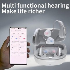 Rechargeable Bluetooth Hearing Aids for Seniors APP Controlled, Noise Cancelling