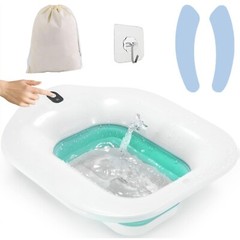 Sitz Bath Tub Basin Electric Folding Bathroom Portable for Postpartum Cleaning