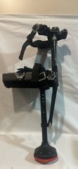 iWalk 2.0 Hands-Free Crutch Adjustable Height Adult Black/Red
