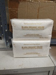 2 Pack, Blara Organic Cotton Dry Wipes 100 Each, 9092