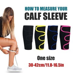 Calf Brace Adjustable Shin Splint Support Leg Compression Muscle Swelling Wrap