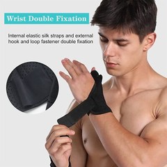 Sport Thumb Wrist Support Brace Carpal Tunnel Sprain Splint Arthritis Left Right