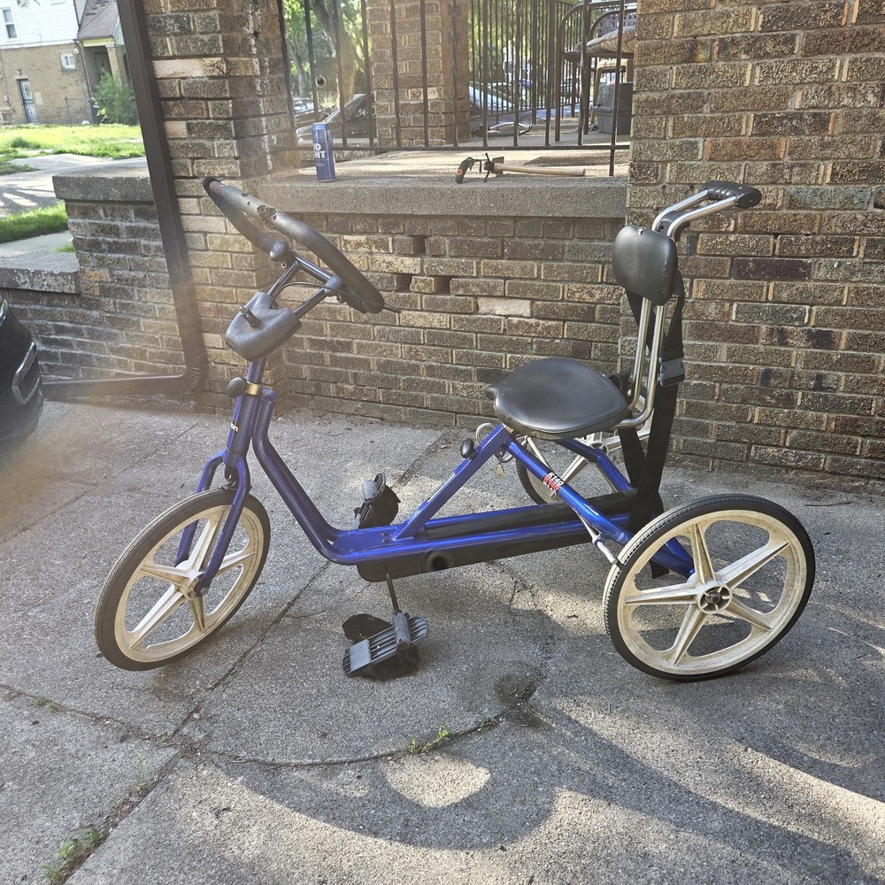 Rifton R140 Adaptive Tricycle Large Special Needs Trike Skyway Mag Wheels Blue