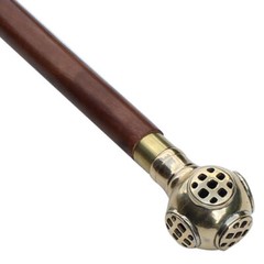 Handmade Divemaster Gentlemans Walking Cane Hiking Staff Ambulatory Stick