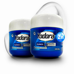 Pack Of 2-60Gr Yahve – Yodora Clsico Cream Deodorant Gentle Formula For