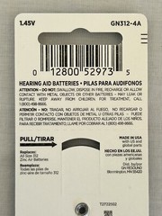 NEW Lot Of 10 GN Resound Hearing Aid Batteries GN312-4A (40 Batteries) Size 312