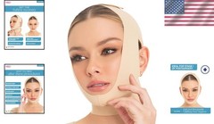 Comfortable Compression Garment for Face Surgery