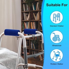 Grips 2 Pack, Soft Padded Hand Covers, Non-Slip Comfortable Cushion Padding f…