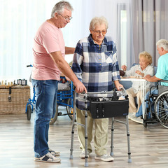 ZHCHG Walker Basket for Seniors, Walker Accessories Bag for Folding Walker | Lar