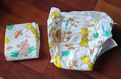 🦁🦒1 REARZ “SAFARI” ADULT DIPE – 14″ rise • SMALL • ABDL / Collector-ready