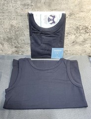 AngelSense Sensory Friendly Compression Undershirt Sleeveless Adult S Gray 2pk