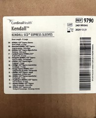 *Box of 5* Covidien 9790 Compression Sleeve, Knee Length, X-Large Exp 05/2028