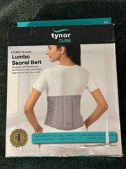 TYNOR Back Lumbar Sacral Belt Men Women Herniated Disc Sciatica