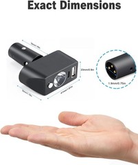 Electric Wheelchair LED Headlight, 3-Pin XLR High-Brightness Adjustable Angle