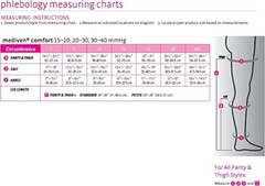 Medi Comfort Open Toe Thigh Highs w/ Lace Band – 30-40 mmHg Reg Size 5