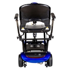 Drive Medical ZooMe Auto-Flex Folding Travel Scooter, Blue