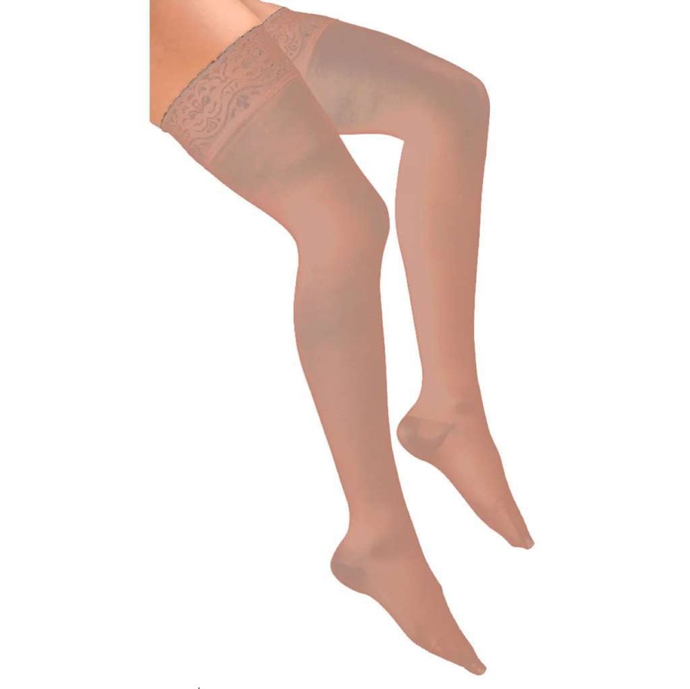 Activa Soft Fit Thigh High Lace Top 20-30mmHg (Beige) X-Large