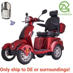 Heavy Duty 4 Wheel Mobility Scooters 800W 60V 20A for Seniors & Adults