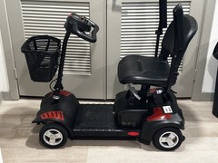 SLIGHTLY USED Drive Scout LT-4 Wheel Scooter 300 lb Capacity 9 Mile Range Black