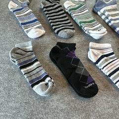 Tommie Copper Compression Socks Multicolor Striped 8-pack. 4 Thigh High 4 Ankle