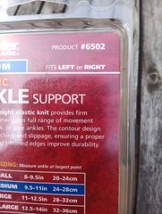 Elastic Ankle Support Mueller Sport Care Size Medium Support Level Basic
