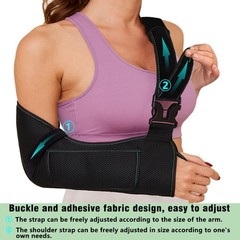 Breathable Arm Sling,Padded Shoulder Brace with Anti-Slip Thumb Loop,Unisex I…