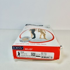Jobst Relief Compression Chaps 20-30 mmhg Open Toe Beige XL Unisex