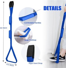 Compact Leg Lifter Strap with Ergonomic Grips – Perfect for Elderly Assistance