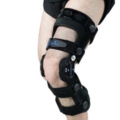Nvorliy Hinged ROM Knee Brace Left Medium ACL MCL PCL Support OA Arthritis