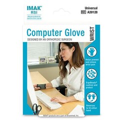 IMAK Computer Wrist Glove Grey EA of 1