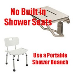 Grab Bar Mounting Kit for Fiberglass Showers ~ The Solid Mount®