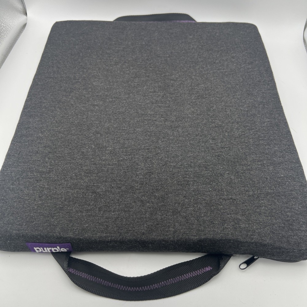 The Purple Seat Cushion For Car Office Driver Chair Thick Gel Pad 18 X 16 X 2