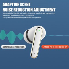 Rechargeable noise-cancelling Amplifiers in-Ear Hearing aids For the Seniors