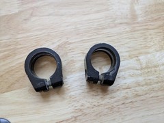 Wheelchair Foot Plate Clamp Pair 1″ For Tilite TR TRA Aero T Twist