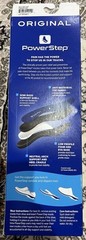 Powerstep Original Blue Full Length Insoles 5001-01AS Men’s 3-3.5, Women’s 5-5.5