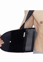 Back Brace with Suspenders for Work Industrial Lifting Safety Elastic L